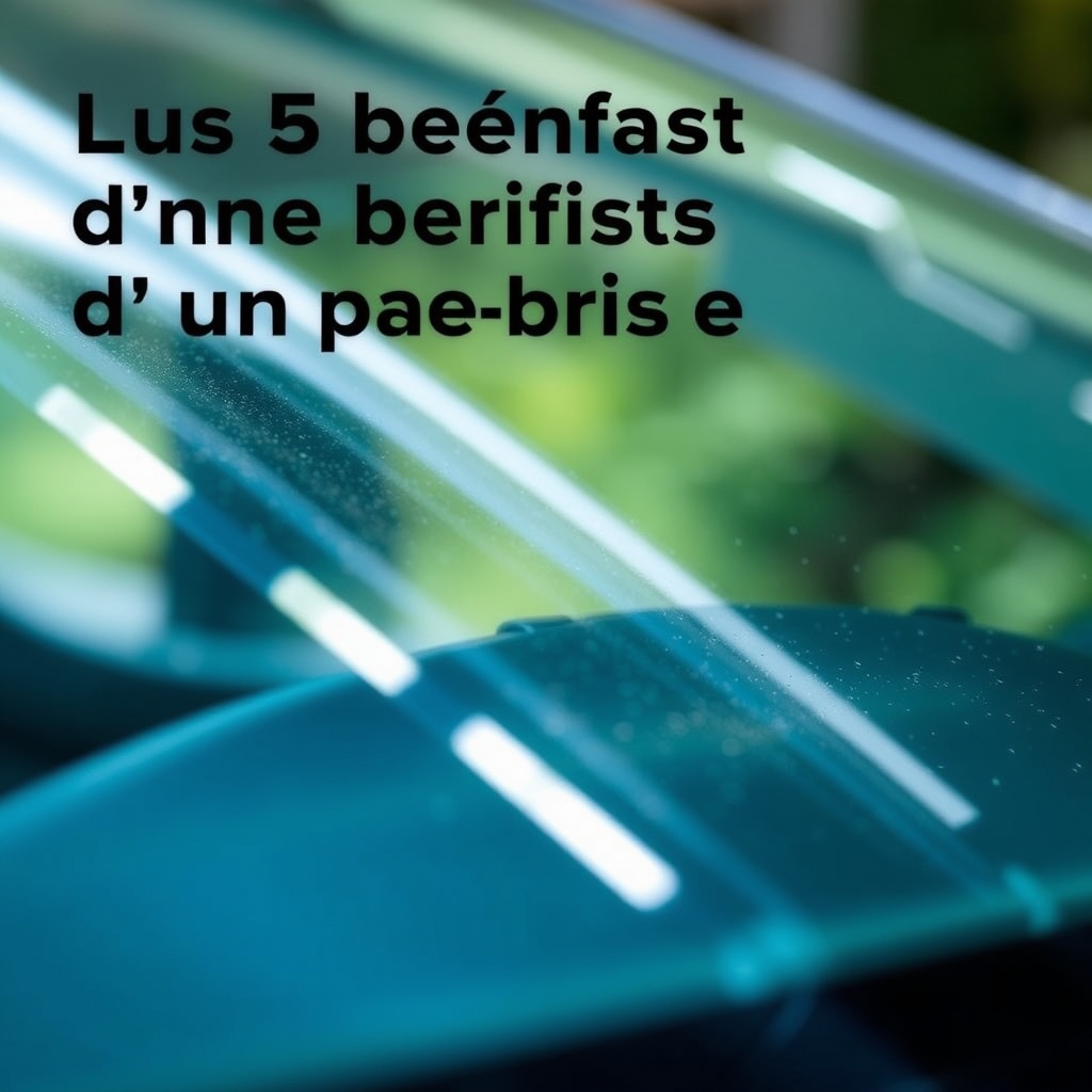 Les 5 bienfaits d'un film de protection pour pare-brise — Les bienfaits de l'utilisation d'un film de protection pour pa